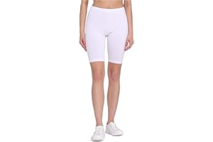 Bellivalini Leggins Cortos de Mujer para Deporte Mallas Deportivas Cortas de Viscosa Leggings para Mujeres Shorts Gimnasio Gym Fitness Pilates BLV50-149