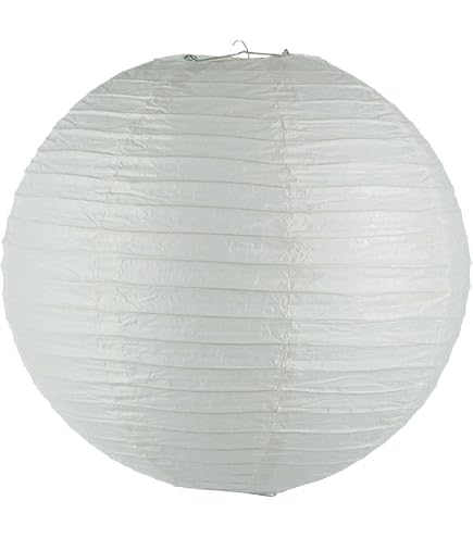 SkyLantern Original Papier-Lampion Kugel – 50 Cm Durchmesser, Schwarz, Für Hochzeit, Party & Deko