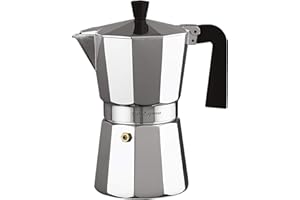 Ilsa Aluminiowy ekspres do kawy Vitto Expresso, srebrny, 9 cm, srebrny