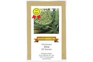 EXOTIC-SAMEN Wintererbse - Sima - 50 Samen