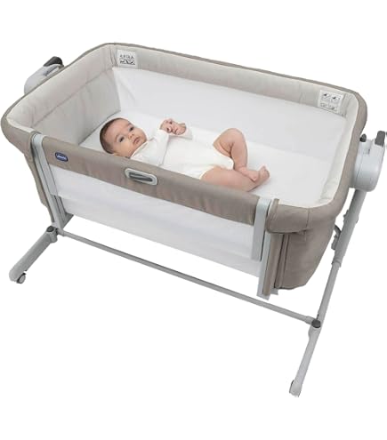 Berceau De Chevet Ickle Bubba Bubba&Me - Cododo Réglable 7 Hauteurs, Fenêtres Mesh, Naissance à 9 Kg