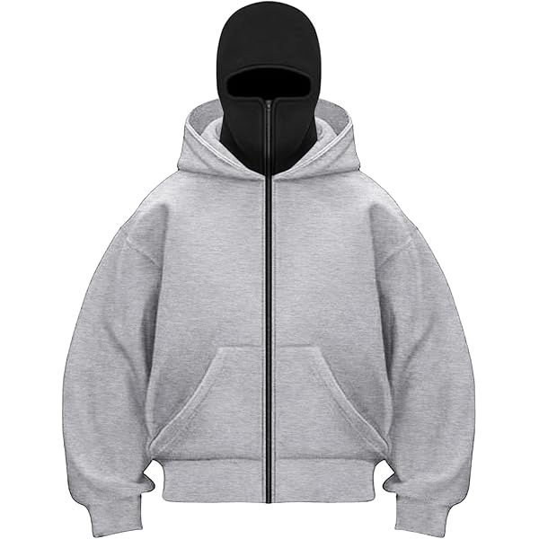 Uniseks bivakmuts hoodies voor heren en dames met skimasker plus size