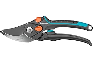 Gardena Secateurs PremiumCut Pro Flex, Bypass, Green Wood, 24 mm Cutting Diameter, ErgoTec Handle with Soft Grip, Precision-Ground Steel Blades (12252-20)
