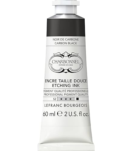 Inchiostro Per Stampa In Rame Lavabile Lefranc Bourgeois Aqua Wash | 60 Ml, Semi Naturale, Alta Resistenza Alla Luce, Vegano, Privo Di Solventi