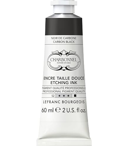 Inchiostro Per Stampa In Rame Lavabile Lefranc Bourgeois Aqua Wash | 60 Ml, Semi Naturale, Alta Resistenza Alla Luce, Vegano, Privo Di Solventi