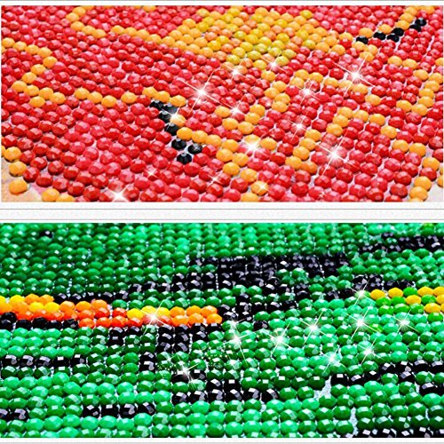 Moresave Rose 5D DIY Diamant Malerei Kreuz-Stich - 2