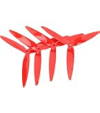 EUDAX Set 10 Eliche Per Micro Motori DC (80mm, 3 Pale) Per Modellismo: Perfette Per Barche, Aerei E Giocattoli Fai-da-Te. Ideali Per Progetti Scientifici E Educativi! (5 Rosse + 5 Gialle). - 4