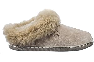 ESTRO Pantofle Damskie Skórzane Ciepłe Wełniane Kapcie Dla Kobiet INTIMO