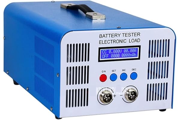 Elektronisk laddningsbatteribelastningstestare EBC-A40L Elektronisk laddningsbatterikapacitetstestare Litiumblybatterikapacitetstestare Laddning/urladdning 40A 200W Spänningsströmkontroller (Color :