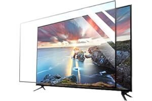 KELUNIS 32-65 Zoll TV Displayschutzfolie, Anti-Blaulicht-LCD-Display Displayschutz Strahlenschutz/Anti-Myopie Antireflexionsrate Bis Zu 90%,65" (1440 * 809)