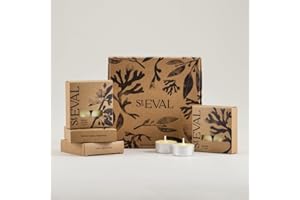 St Eval | Signature Tealight Discovery Gift Set | Four Beautiful Candle Fragrances | Made in Cornwall | Great Gift