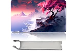 MPLR BOARD GAME Gioco da Tavolo MTG Tappetini da Gioco + Sacchetto Impermeabile, Bordi Smussati, Superficie in Gomma Liscia, PlayMat With Zones (Angel of Flight Alabaster)