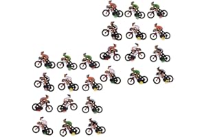 misppro 2 cm 1/87 HO Model Cycliste Rider Diorama Landscape Layout Parts -24 pcs