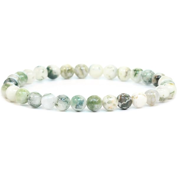 Bracelet Perles Agate Crazy Lace Naturel - Sur Mesure, Fait Main - Multicolore, Sans Fermoir