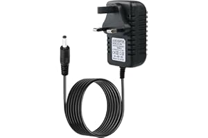 ODDMART 21W 15V 1.4A Power Charger Adapter, 100-240AC for Alexa Echo (1st & 2nd Gen) Echo Plus 1st Gen Echo Show 1st Gen Fire TV 2nd Gen Echo Look Echo Link (2m UK Plug Power Cord)