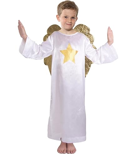 Jackcell Angel Wngs And Halo Headband For Kds Costumes, Feather Dress