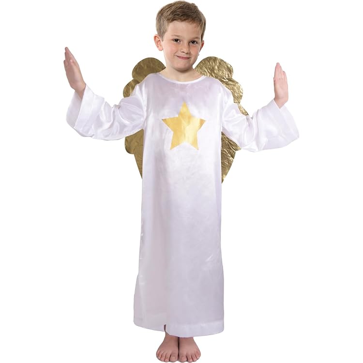 Kids Starfish Costume Child's Gold Star Nativity Christmas Fancy Dress  Tabard For School Plays - Unisex Gold Star Ornament