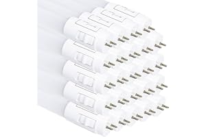 LED ATOMANT Confezione da 24 Tubo LED 60cm 9W, CCT (Selettore di Colore Bianco Caldo, Neutro e Freddo), 900 Lumen, Started LED Incluso, Standard T8 G13