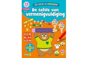 Zo leuk is oefenen! De tafels van vermenigvuldiging (7-8 j.): 7-8 jaar