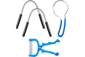 NITAIUN 4 Stücke Gesicht Haarentferner, Gesichtshaarentferner Smooth Finish Threading Haare von Oberlippe, Kinn, Wangen und Hals Epilierstift Werkzeug Entfernen Haare Gesicht Epilierer (4 Stücke)