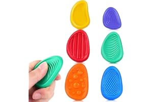 DWFEYOI 6 Pcs Fidget Toys Anti Stress Enfant, Objet Anti Stress Adulte Jouets à Presser Texturés,Destressant pour Enfants, Antistress Adultes, pour Adultes, Jouet Relaxant La Maison Et l'École