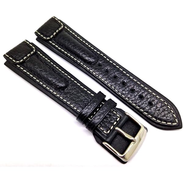 RIOS1931 Uhrenarmband 'Maryland' – Echt Vintage Canvas Mit Handnaht, 22 Mm, Made In Germany