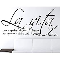 Adesivo Muro Con Frasi Francesi - Citazione PVC Nero Per Cucina, Camera, Soggiorno - Foto 2