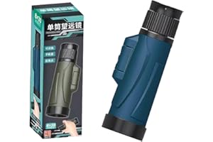 FALAFOTY Monokular Teleskop Spielzeug Kinder Handfernrohr Portable Spyglass Spielzeug Kinder pädagogische Wissenschaft Experiment Travel Watching Spiele Spielzeug Geschenk für Geburtstag (Blau)