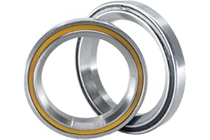 CARPANGO Cuscinetto per sterzo bicicletta, set di cuscinetti per bicicletta, MH-P08H7, 30,15 x 41,8 x 7 mm, MH-P16, 40 x 52 x 7 mm, 45° per