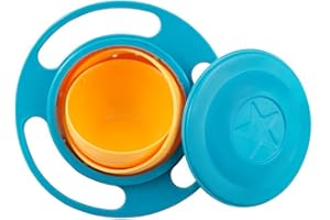Binnan Bol Rotatif 360° Non Renversable, Permet d'éviter de Renverser Les Aliments pour Enfant