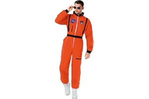 Morph Kostium męski astronauty, kostium NASA, kostium astronauty, kostium kosmiczny dla dorosłych, kostium kosmiczny, kostium karnawałowy, astronauta, kombinezon Nasa, rozmiar XL