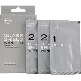 Nasiol GlasShield Wipe On Ara&ccedil; Nano Yağmur Kaydırıcı ve Su İtici Mendil 1 Yıl Etkili Cam Bakımı, Cam Y&uuml;zey Yağmur Tutmaz Nano