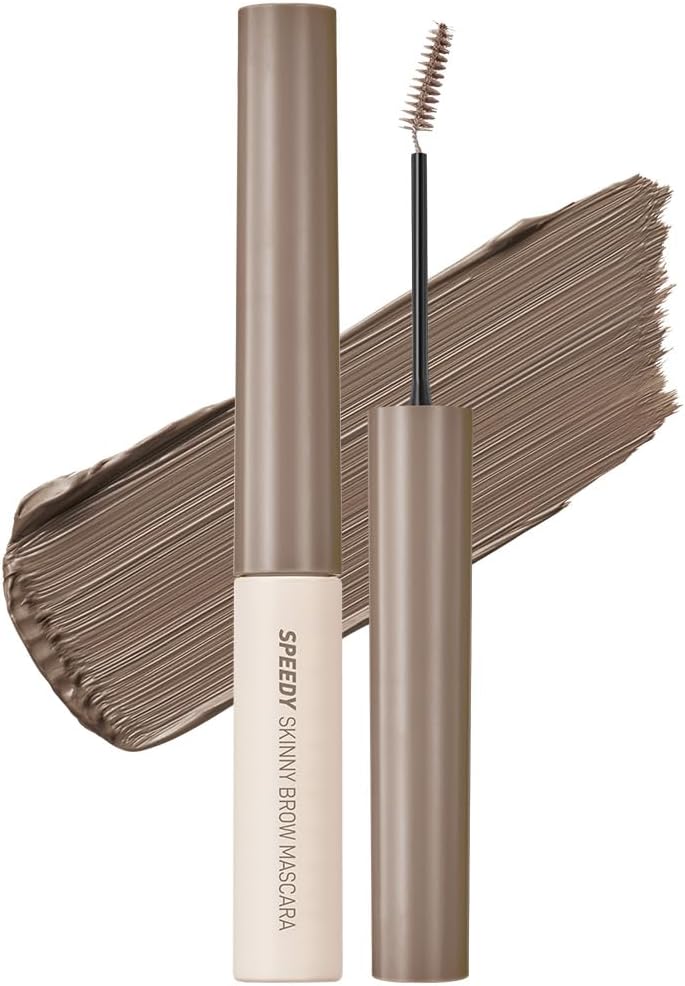 Peripera Renklendirici ve Sabitleyici Kaş Maskarası Speedy Skinny Brow Mascara 06 Beige Ash