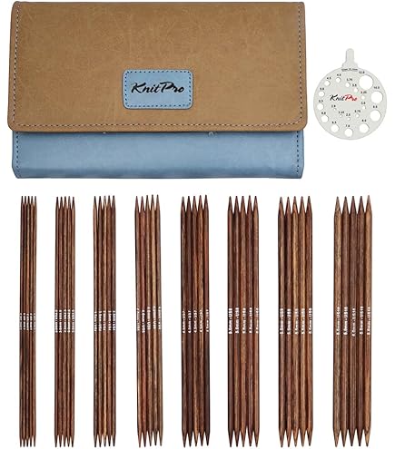 Prym 223146 kousbreinaalden NATURAL gekleurd 20 cm 5,00 mm kousbreinaald, hout, meerkleurig, 5 mm