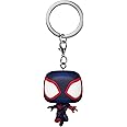 Funko Pop! Keychain: Spider-Man: Across the Spiderverse - Keychain 1 - Spider-man Novelty Keyring - Collectable Mini Figure - Stocking Filler - Gift Idea - Official Merchandise - Movies Fans