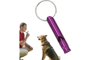 Shitafe Fischietto per addestramento del Cane per richiamo, Fischietto per Cani Silenzioso,Fischio di richiamo per Cani con Strumento ad ultrasuoni antiabbaio Regolabile - Strumento Leggero per