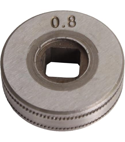 WELDINGER Drahtführungsrolle Typ E Für 0,8/0,9 Mm Draht – Passend Für ME 180 Mini, MEW 180 Mini SYN, M130 Mini Flux
