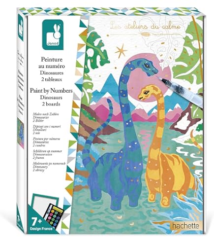 Gutluz Peinture Par Numéros Dragon – Kits Créatifs Avec Cadre Et Pinceaux – Dès 6-10 Ans – Idéal Pour Enfants