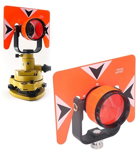 Mini Prisma Per Topografia - 90 Gradi, Rivestimento In Rame, Per Stazione Totale - Foto 12