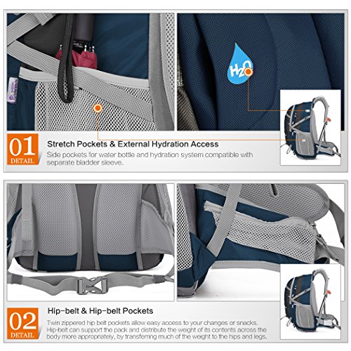 Mountaintop Unisex Wanderrucksack - 7