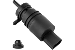 QNENEAM Waschwasserpumpe, Scheibenwaschpumpe 12V, für X3 E83 E46 E39 E90 E81 E60 67128362154 67128377612, Elektrische Monopumpe Hochwertige, langlebige Waschpumpe für Effektive Reinigung der Windschutzscheibe