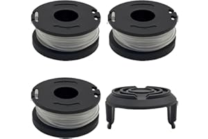 esmusssein Spool & Line for Sp-ea-r a-n-d Ja-ckso-n 18v CGT18 S1825CT 36v S3630CT Strimmer Trimmer (3 spools+1 spool cover)