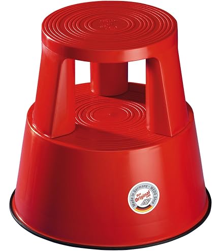 Rollhocker Elefantenfu Tritthocker aus Kunststoff, Farbe: grau, :  Amazon.de: Kche, Haushalt & Wohnen