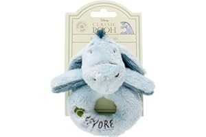 Rainbow Designs Classic Eeyore Ring Rattle, White