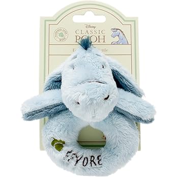 Rainbow Designs Classic Eeyore Ring Rattle, White : Amazon.fr: Jeux et Jouets