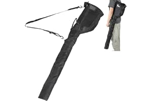 MOKERNALI Golfschläger Tasche,Golfschlägertasche aus Nylon,126x27x12cm,Golf-reisetaschen,wasserdicht,mit verstellbarem und abnehmbarem Schultergurt, Golfzubehör Für Männer Und Frauen