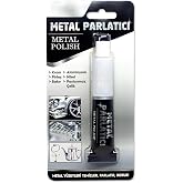 Metal Parlatıcı 40 Gram Krem Temizle Parlat Koruma Nikel G&uuml;m&uuml;ş Al&uuml;minyum Bakır Prin&ccedil; Cilalama 1 Adet