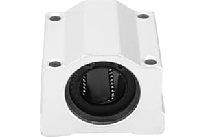 VIKYE 20 mm Linearlager Gleitblock, 2 Stück SC20UU 20 mm CNC Linearkugellager Gleitblockbuchse, 40 mm Höhe