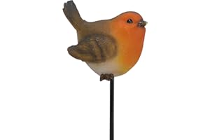 Vivid Arts Robin on a Stick Plant Pal Garden Decoration