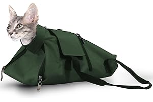 GRANDE FINALE Hochwertige Tasche für Katzen, Kaninchen: Pflegen, Festhalten, Aufbewahren, Veterinärmedizinische Untersuchungen - 3 Größen 2 Versionen